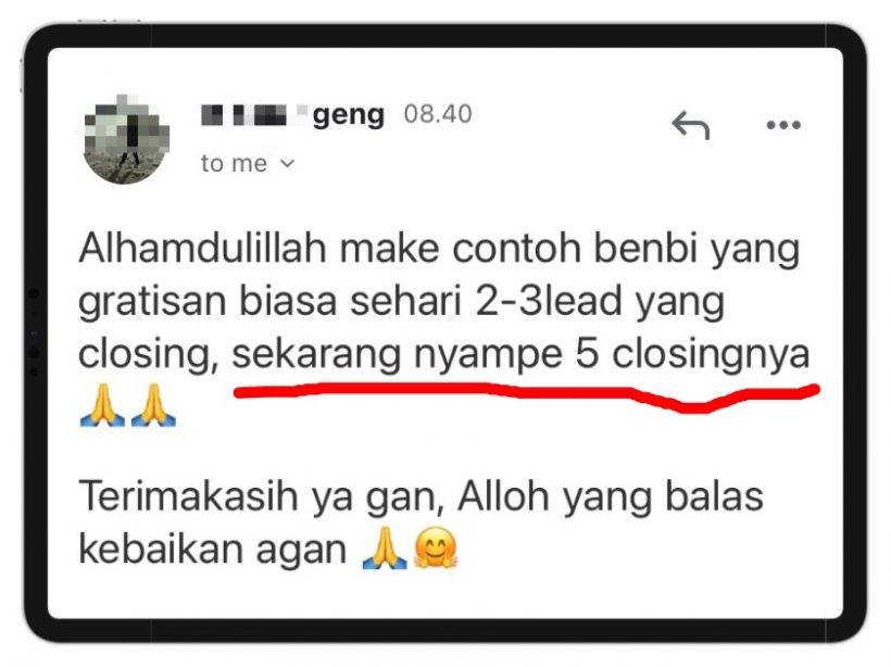 Gratisan aja Tokcer